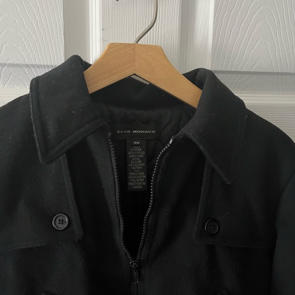 Wool Club Monaco bomber coat (medium) - Picture 3 of 4